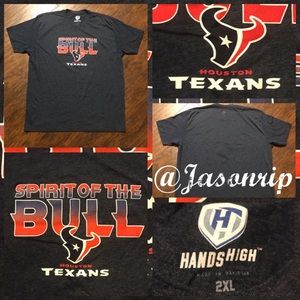 Houston Texans Spirit of the Bull Grey 2XL LikeNew